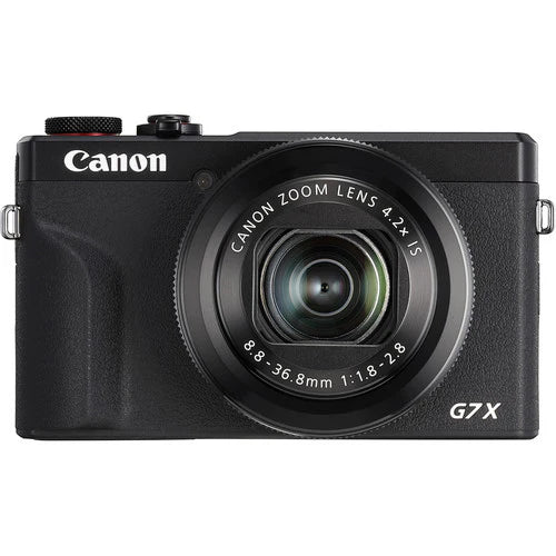 Canon PowerShot G7 X Mark III Digital Camera – Black | 20.1MP 4K UHD Vlogging Camera & Live Streaming